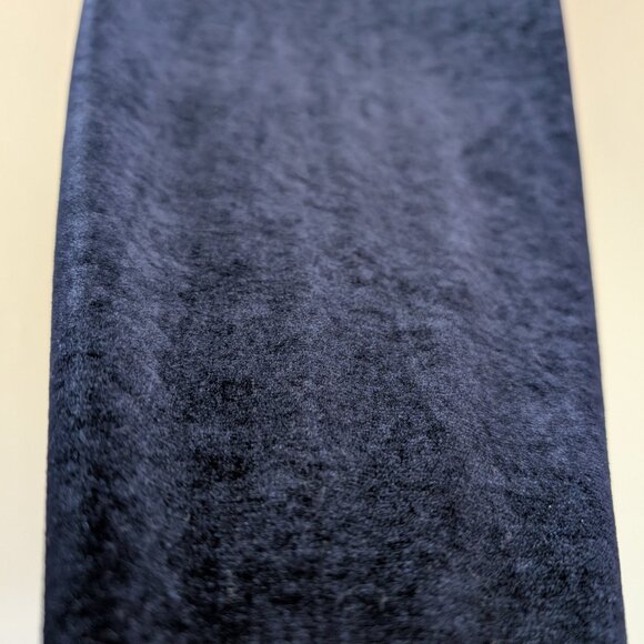 Vintage GAP Midnight Blue Velvet Maxi Skirt Dark Fairy Witchy Goth Celestial M - Picture 7 of 10